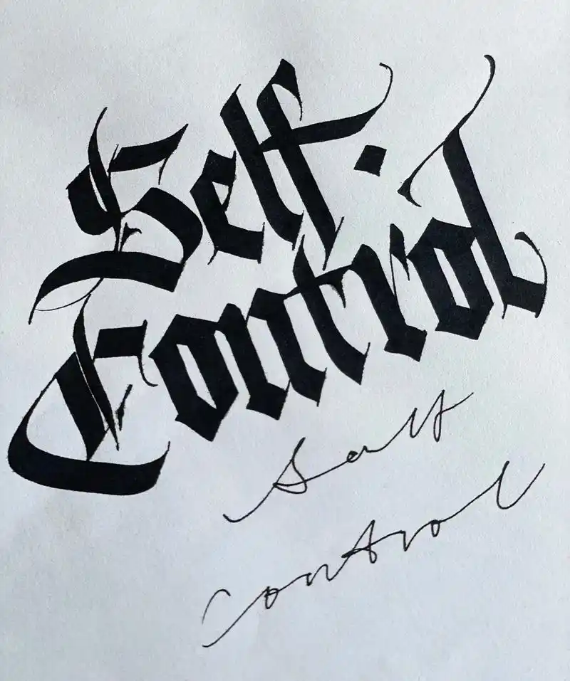 分享一些手稿!#哥特体 #英文书法 #花体字 #手写体 - 抖音