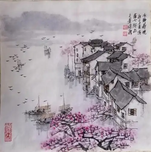 「名家专访」诗意江南——李传新山水画