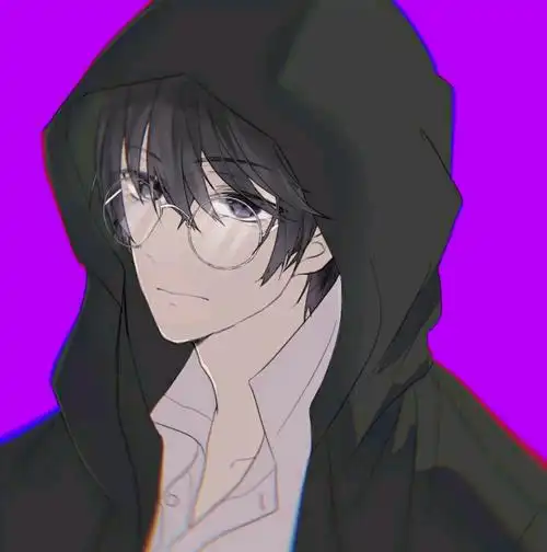 微信头像动漫男含眼镜男