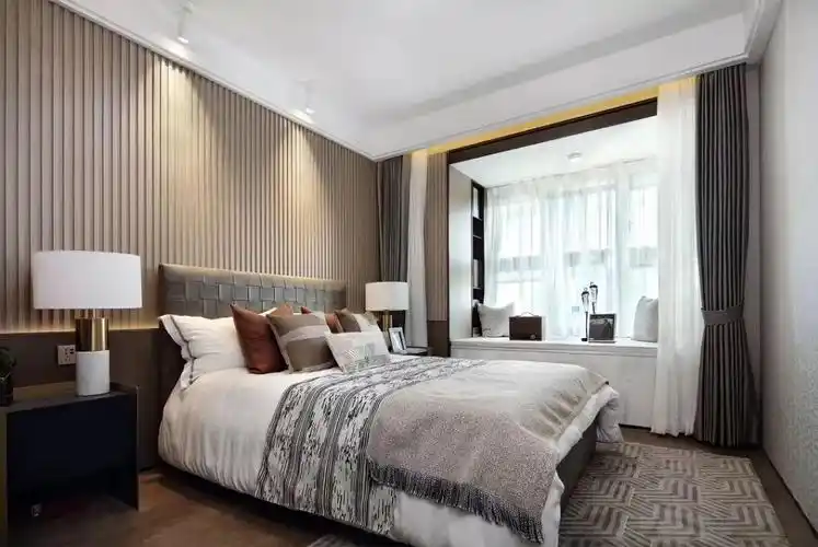 虹口浦江名邸120平中式风格三房装修效果图