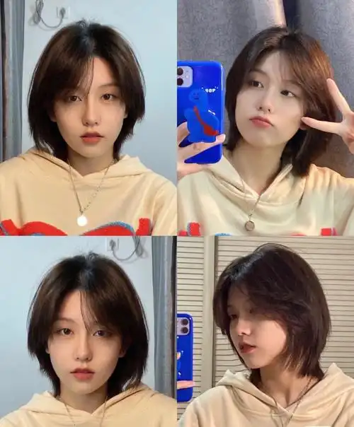 一定要日系少年感短发,谁剪谁好看94女生短发发型,日系短发不挑脸型