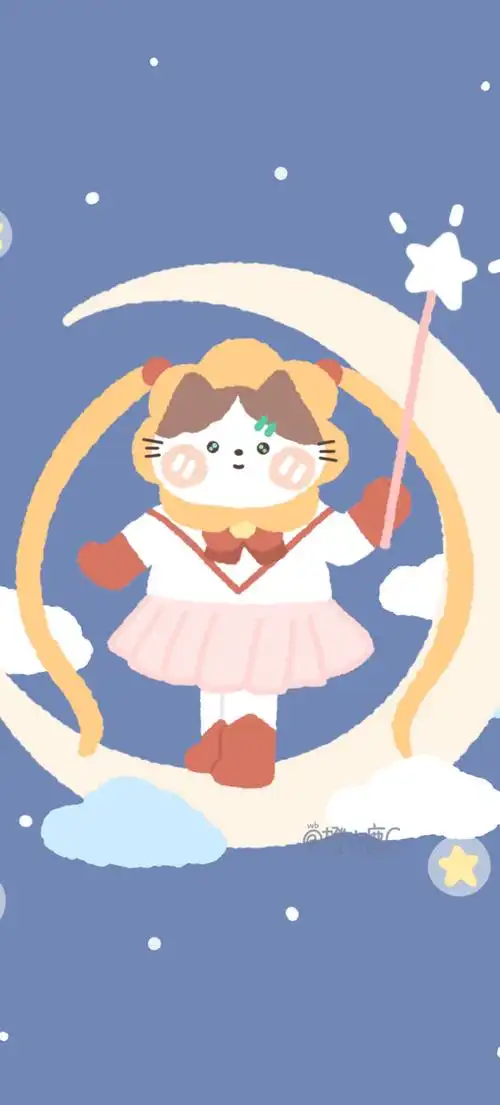 少女心壁纸- cr:@橙小鹿c