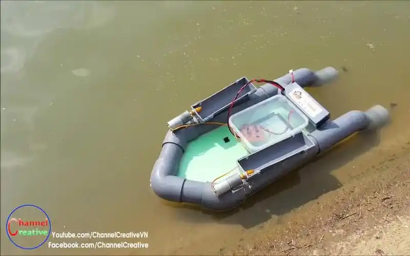 howtomake如何使用pvc管制造rc诱饵船creativechannel