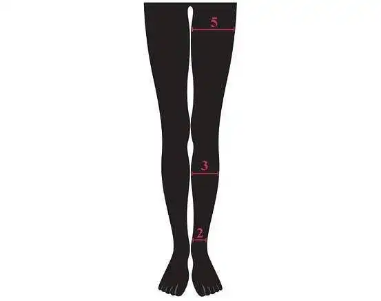 其实35腿是一个标准参考,就算腿不细,也照样是标准的腿型