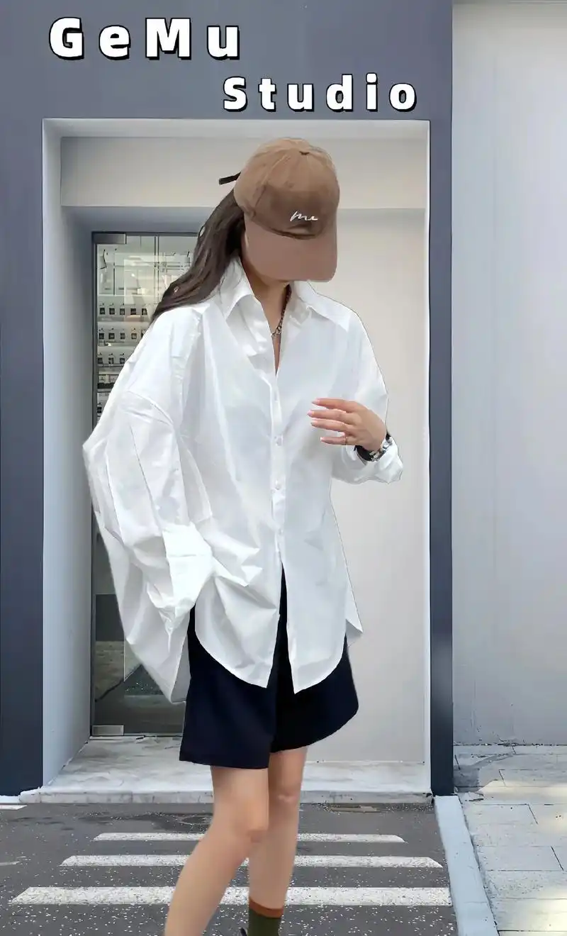 女神春装必备!白衬衫清新登场