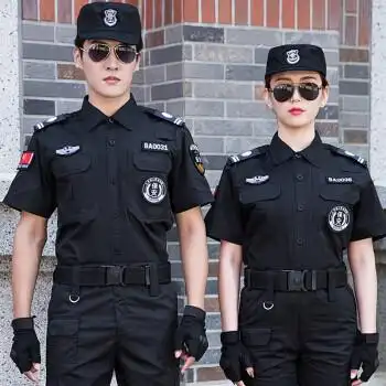 甲者保安服套装男女保安冬装制服训练服夏季短袖工作服春秋长袖特训服