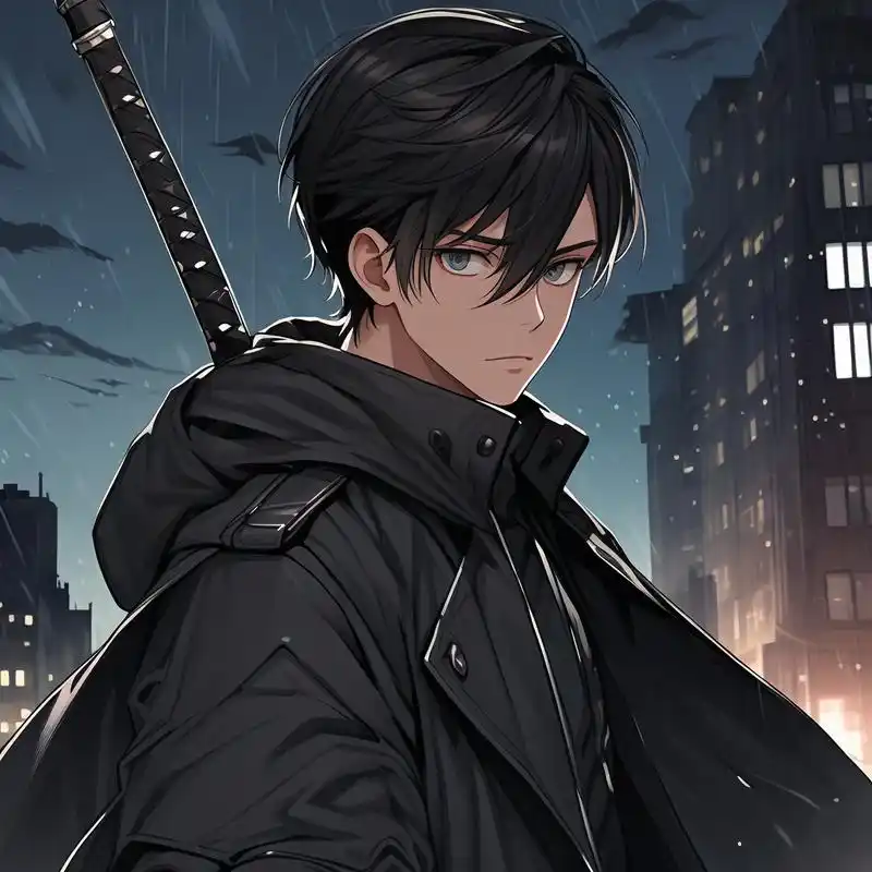 漫画风格头像,冷酷帅气90 动漫男生头像系列,冷酷帅气的男生头像,谁