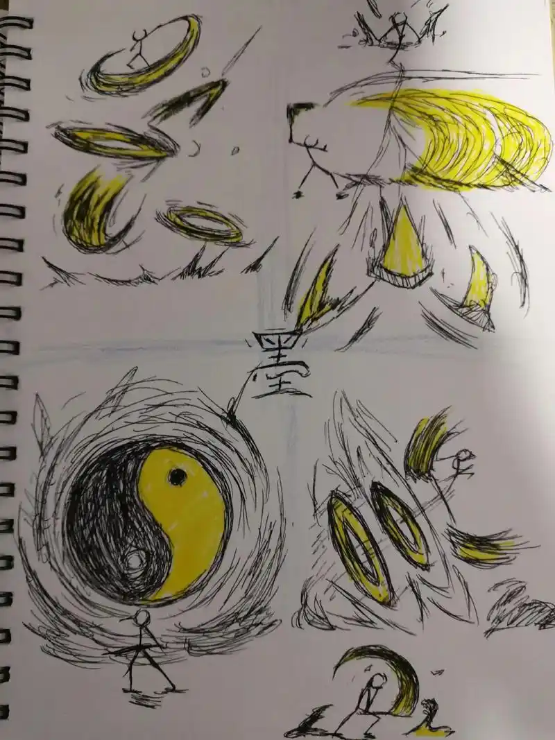 拿出全部实力对付八卦阵吧#手绘 #火柴人 #花里胡哨  - 抖音