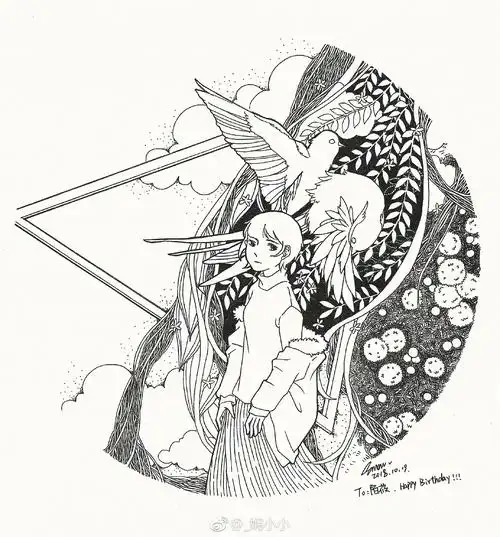 整理一些这些年的手绘稿