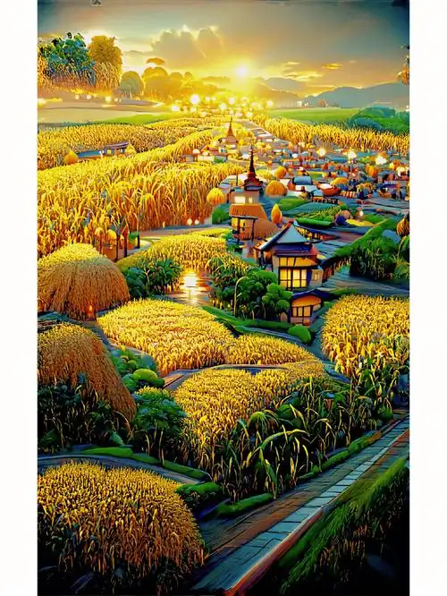 秋天丰收的季节