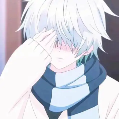 动漫男头动漫头像动漫男生头像超好康白发头像