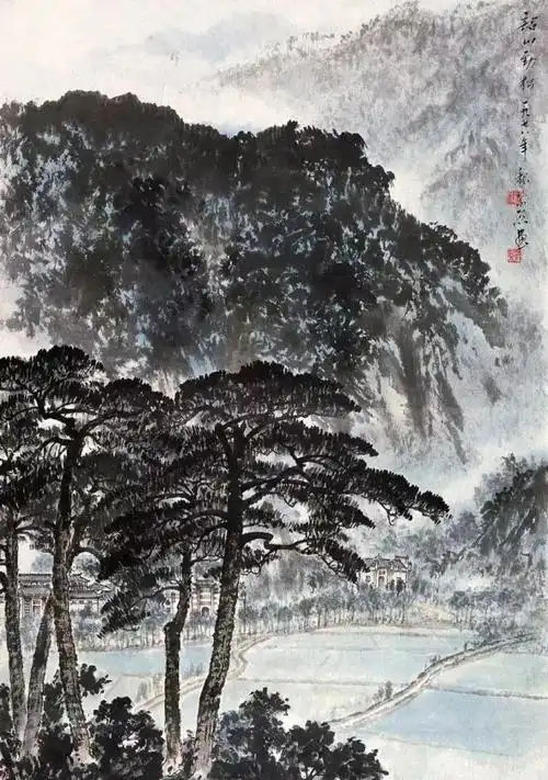 魏紫熙山水画50幅欣赏磅礴大气酣畅淋漓