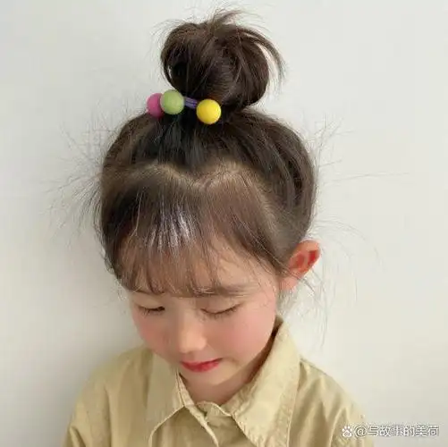 昨天下班回家,我看到女儿扎着乱蓬蓬的头发,心中窃喜,宝贝终于学会扎