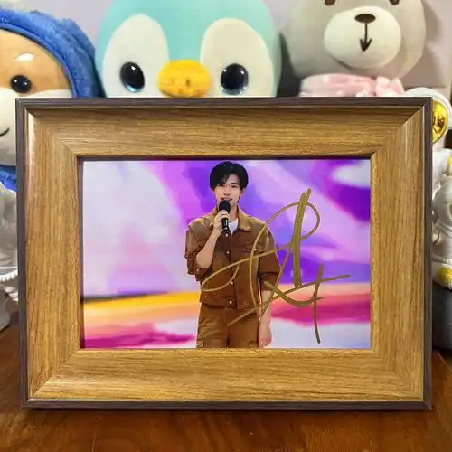 tfboys易烊千玺周边同款亲笔签名官方保真少年文化