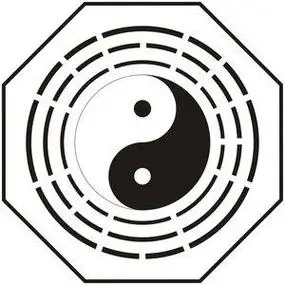 简笔画太极八卦