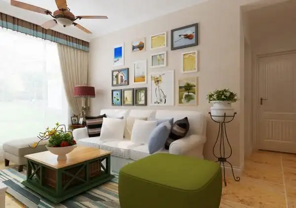 80㎡田园小清新两居装修 既个性又浪漫的女博士家