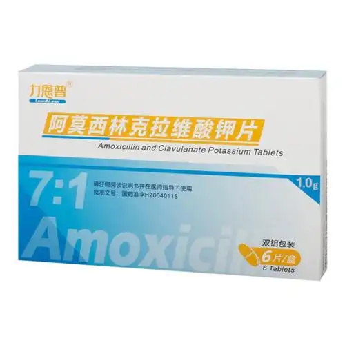 阿莫西林克拉维酸钾片力恩普
