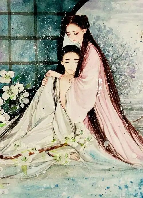 花千骨 赵丽颖 白子画 霍建华 图源:官官an