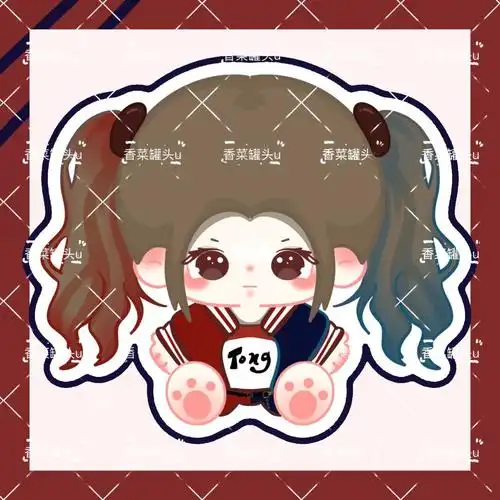 甜酷关晓彤q版全身案例