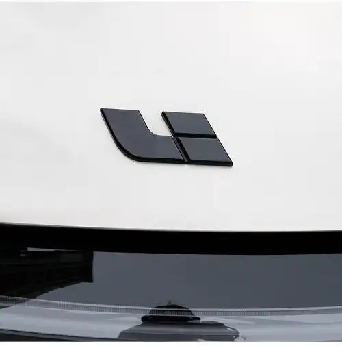 理想one黑武士前后车标贴专用方向盘车尾装饰升级外内饰改装配件 理想