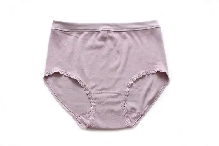 纯棉大码内裤女士胖mm特大版日系全棉舒适内裤高腰性感妈咪三角裤