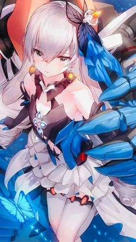 动漫美女唯美插画手机壁纸