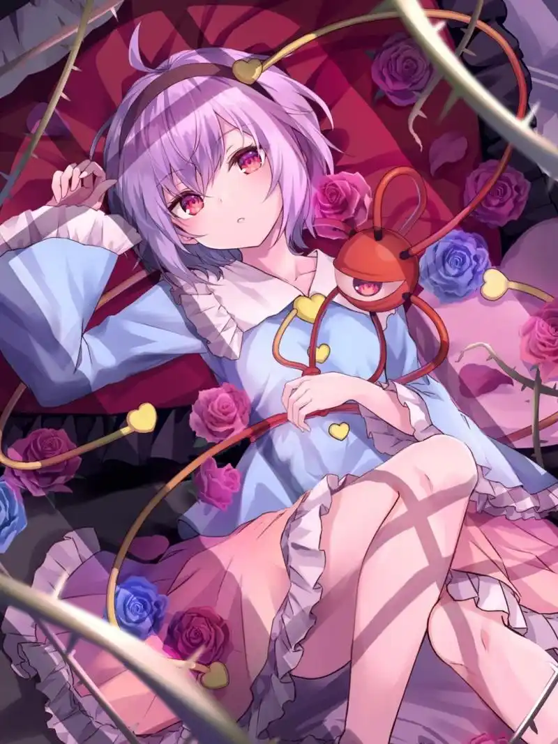 【古明地觉】特辑 东方project 二次元游戏动漫女生图片壁纸背景插画