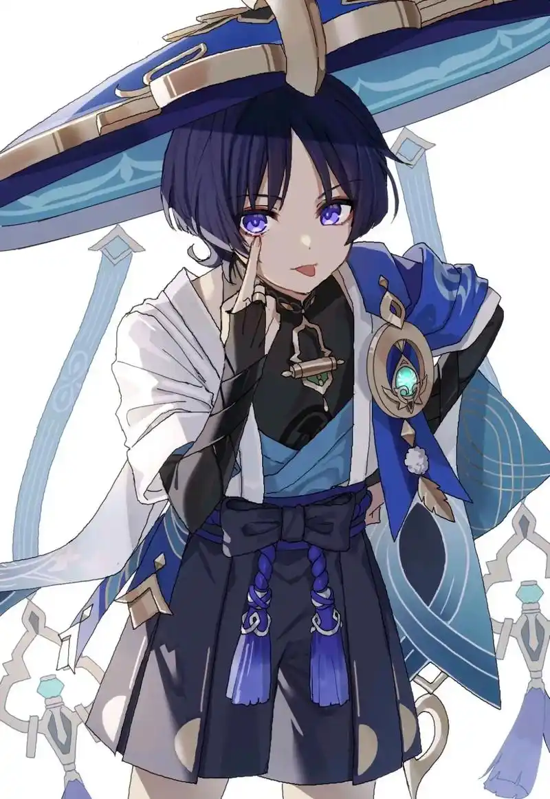 动漫壁纸 #原神壁纸 #流浪者 #原神散兵  散宝的口气真 - 抖音