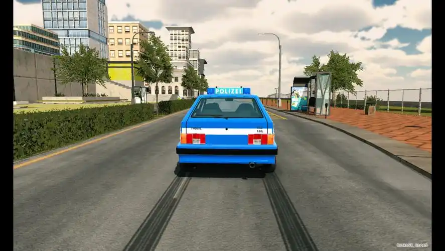 【cpk】9197波兰警车展示