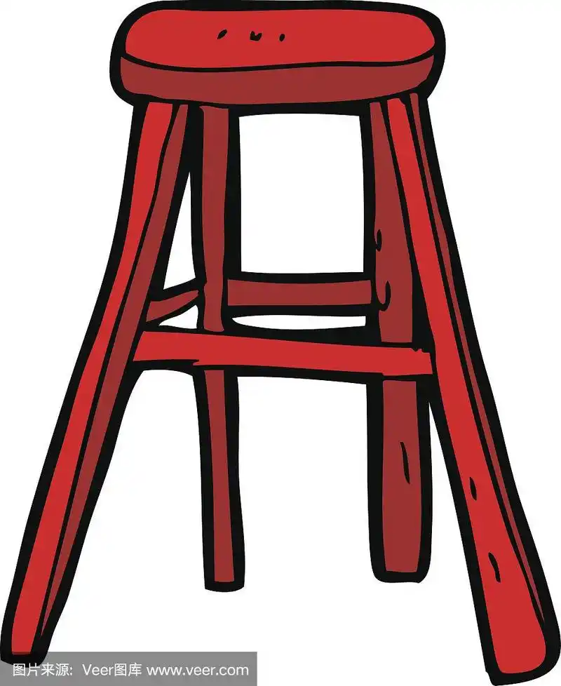 卡通木制凳子