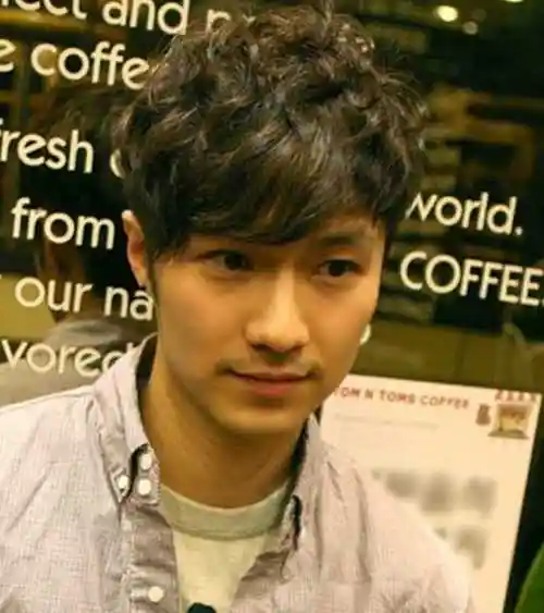 个性男生烟花烫发型1