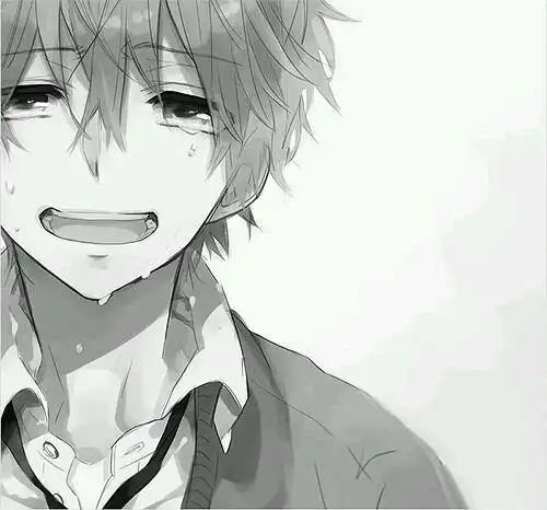 求任意动漫里男孩子哭的图