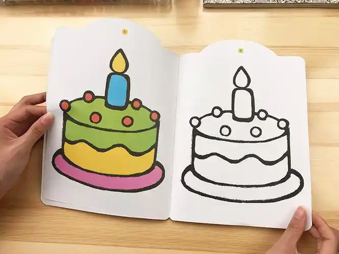 儿童入门画画本0123岁4宝宝幼儿涂色书绘画填色绘本图画册玩具36岁玩