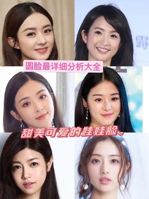 脸型分类: 一共有七种脸型:圆脸,椭圆形脸,瓜子脸(到三角)菱形脸,方形