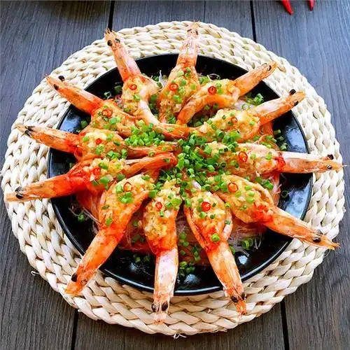 粤菜蒸菜做法之粉丝蒸虾