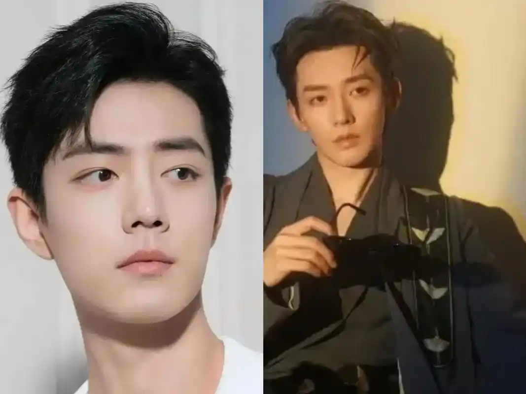 据说这是娱乐圈男明星颜值排行榜,第一名肖战,第二名邓为,第三名王