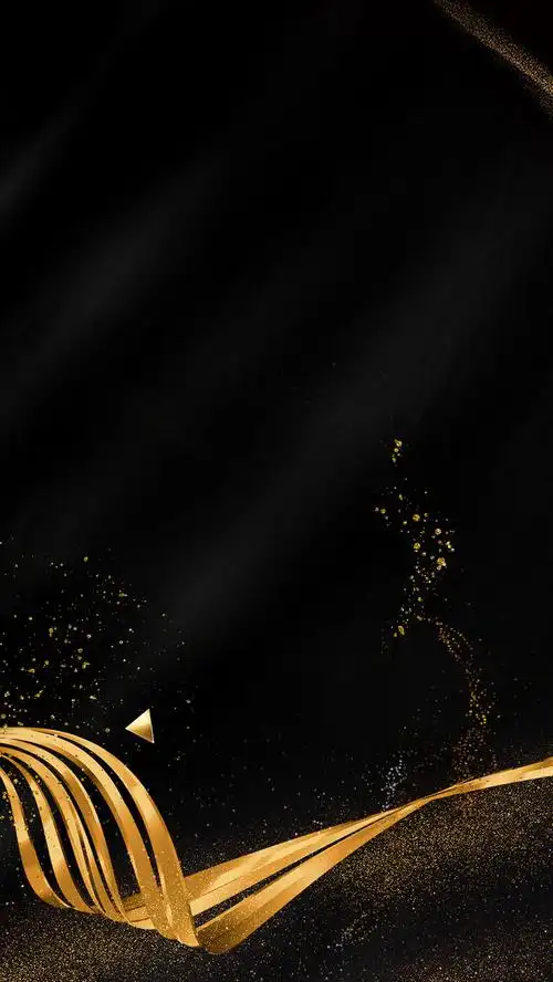 黑色大气企业文化h5背景psd分层素材