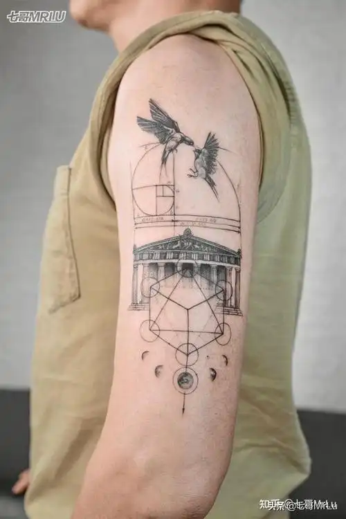 最有意义的纹身小图案(有哪些让你一眼相中的纹身图案)(21)