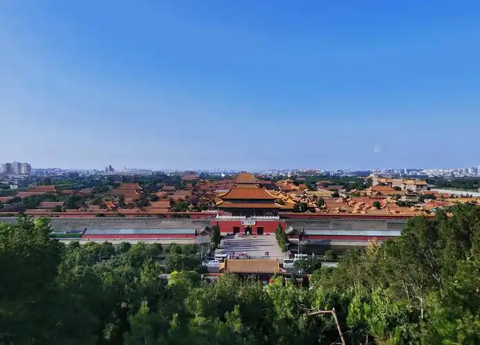 俯瞰故宫