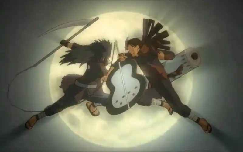 宇智波斑vs五影名场面