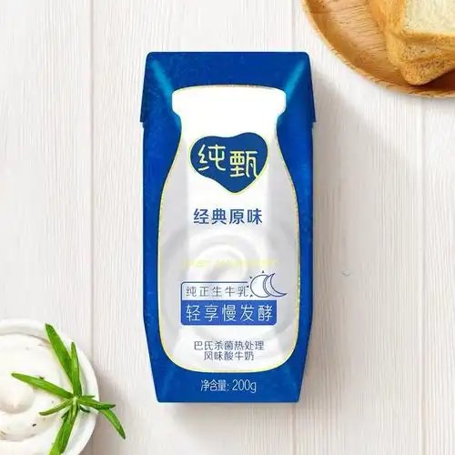蒙牛纯甄常温原味酸奶200g瓶