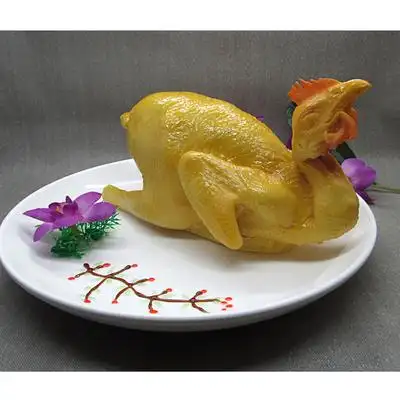 仿真菜仿真食品模型定做鸡模型祭祀假菜摄影道具菜品食物模型定做