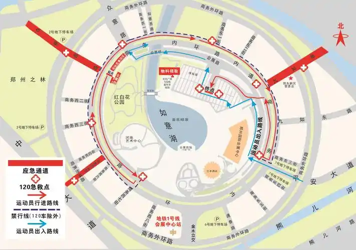 2017年郑开国际马拉松明日开跑!5公里路线和注意事项详见内文