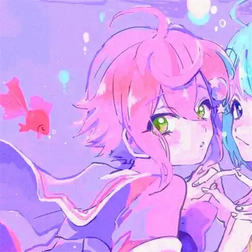 58张闺蜜头像动漫可爱