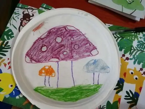 "画笔描绘多彩人生"忠防社区儿童服务站开展"创意纸盘子绘画"比赛