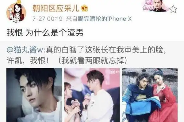 许凯和大金恋爱是怎么回事家暴女朋友是真的吗