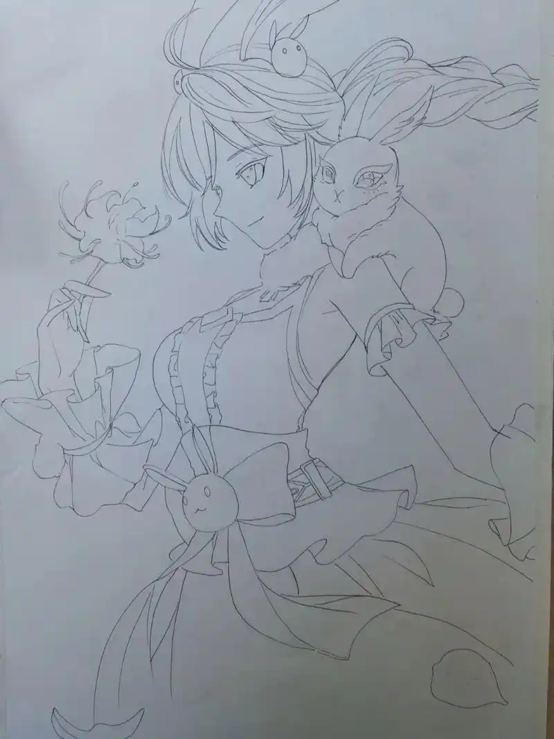 画小舞的步骤来了 这周能画完啦