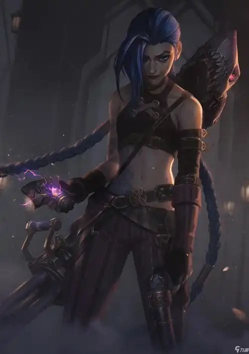 英雄联盟双城之战金克丝原画设计草图及创作过程介绍