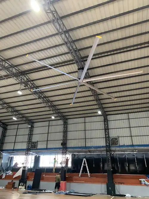 恒爽达工厂车间工业大型吊扇厂家工业安装厂房降温风扇