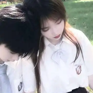 cp感十足的情头很可爱又很浪漫超甜真人cp头像超宠溺